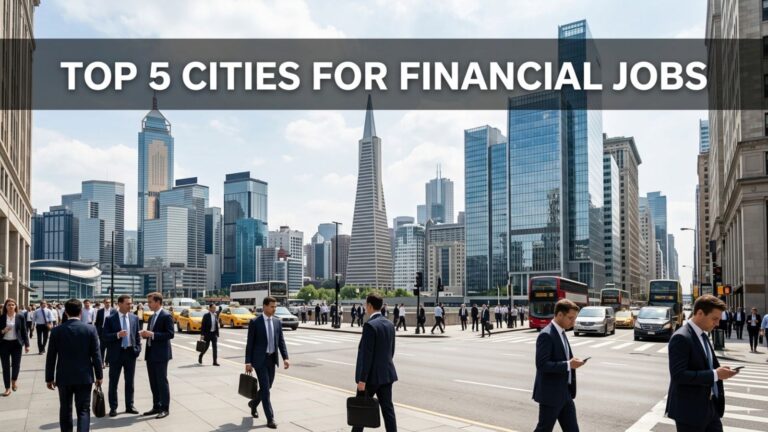 Top 5 Cities for Financial Jobs