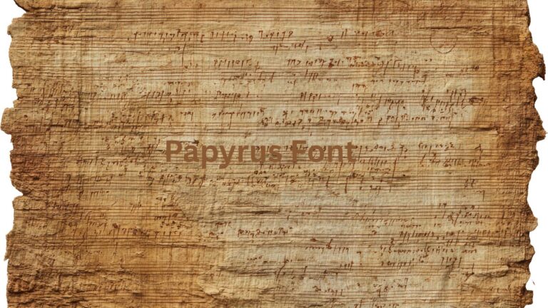 Papyrus Font: The Fantasy Typeface That Became a Cultural Icon