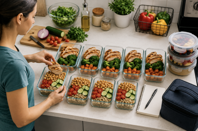 How to Meal Prep for a Busy Work Week