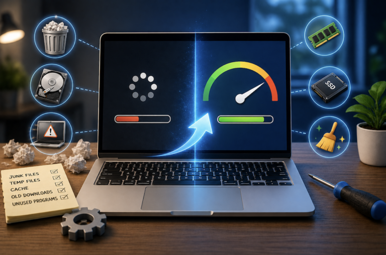 How to Speed Up a Slow Laptop Without Buying a New One 