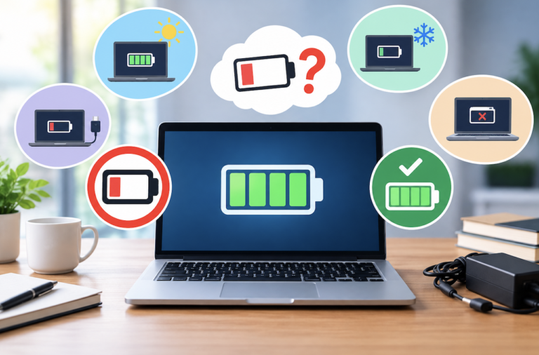 Common Laptop Battery Myths Debunked