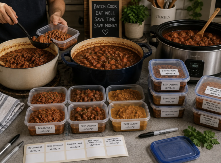 Freezer Cooking A Guide to Batch-Cooking Meals That Reheat Well 